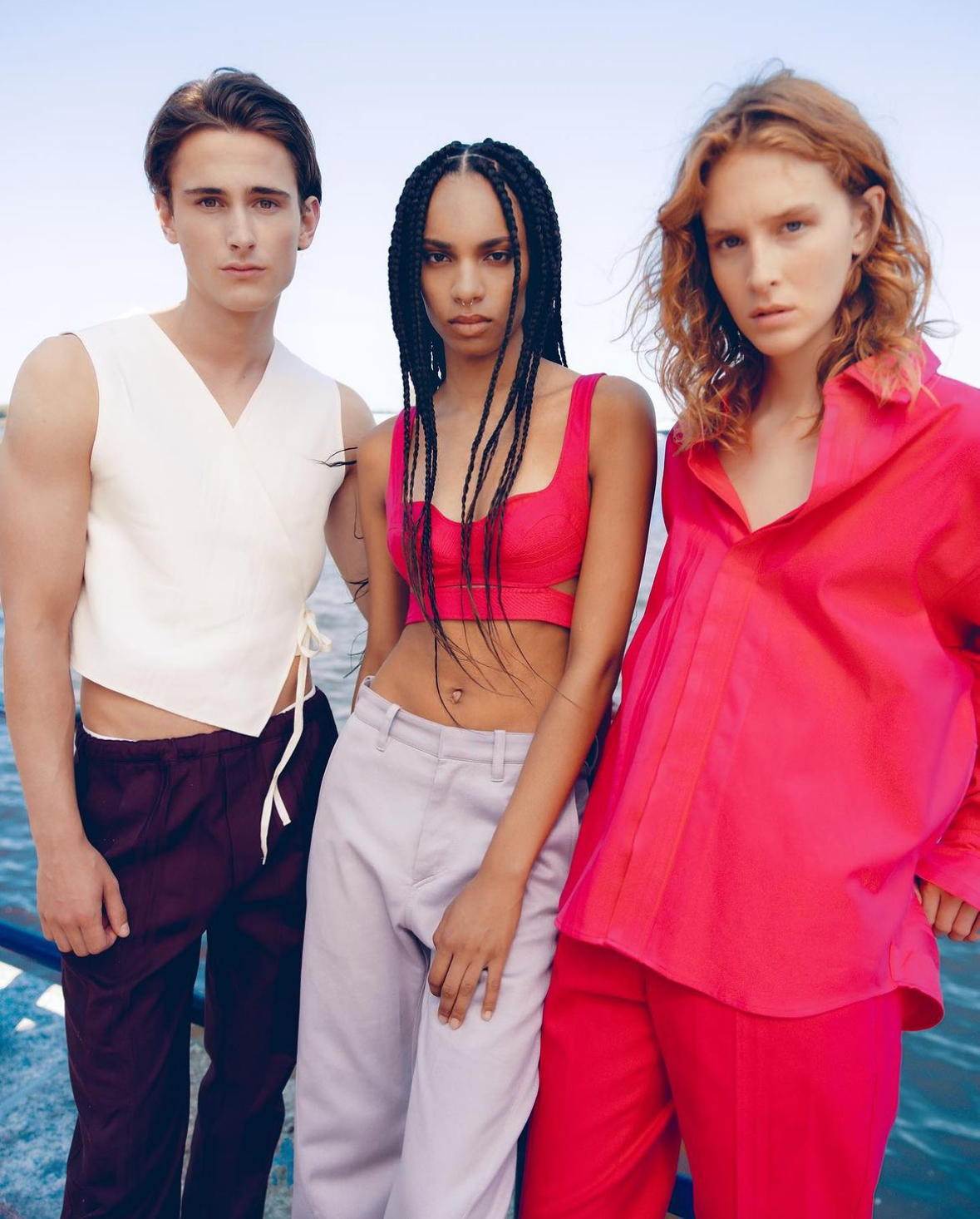 3 people wearing clothes by MARTAN