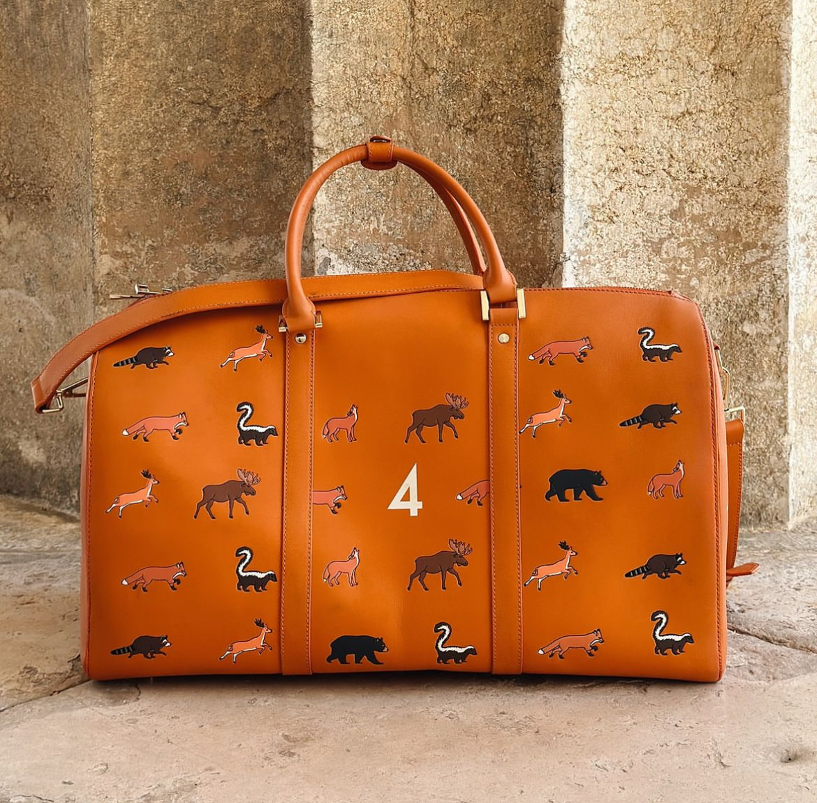 hand-painted bags by Very Troubled Child