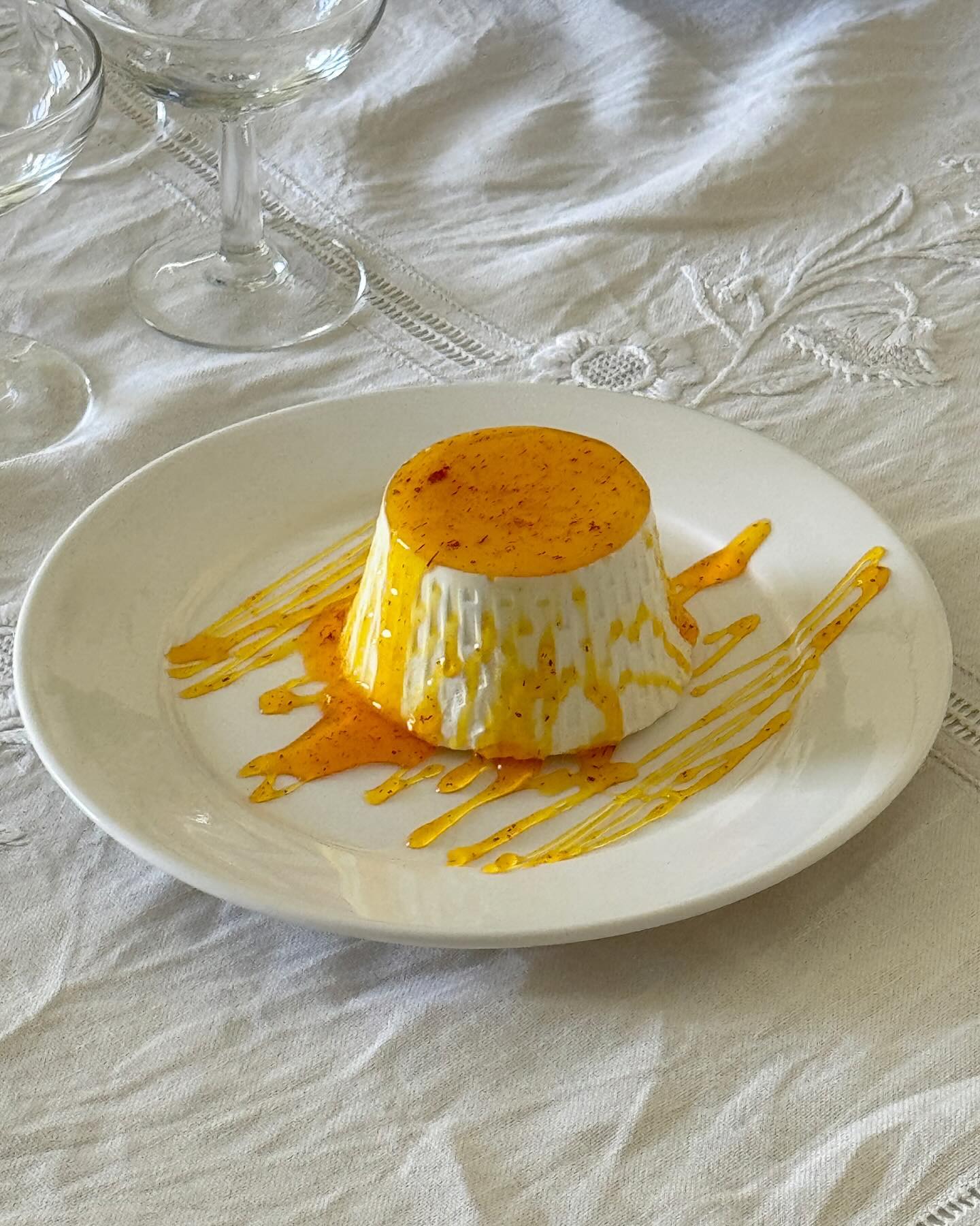 Ricotta, Saffron Honey & Pistachio