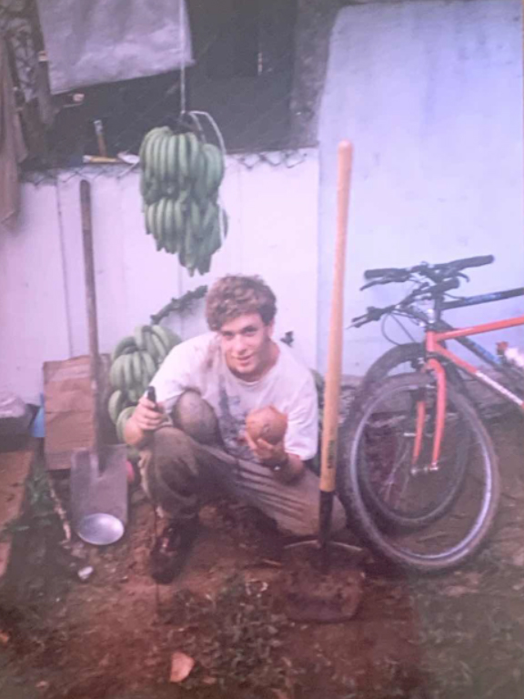 Zach Rabinor first trip to Latin America. Costa Rica 1991