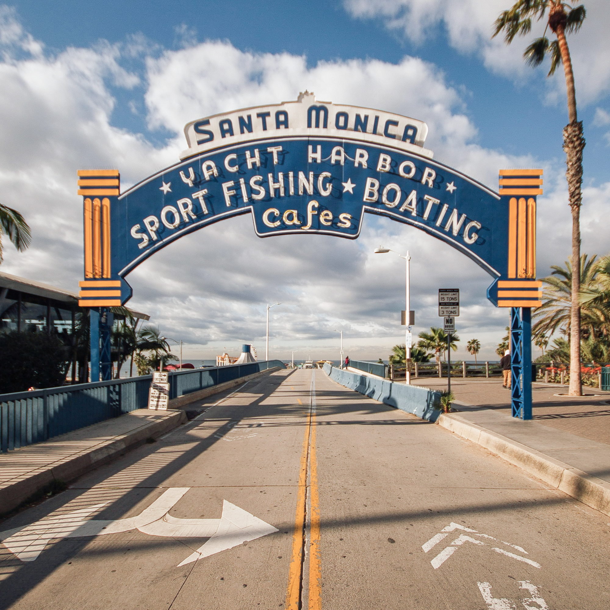 Santa Monica bike path