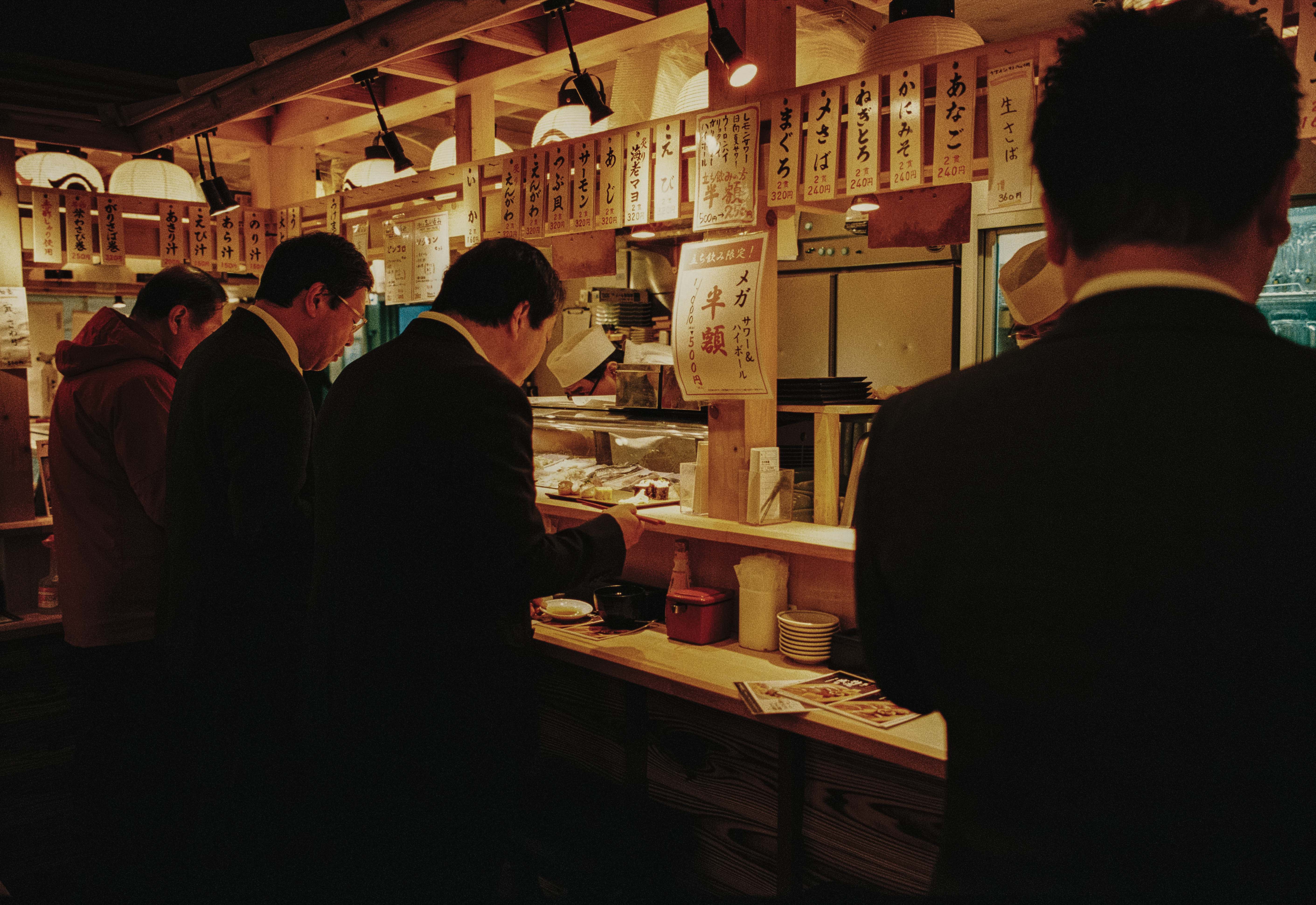 In – Standing sushi