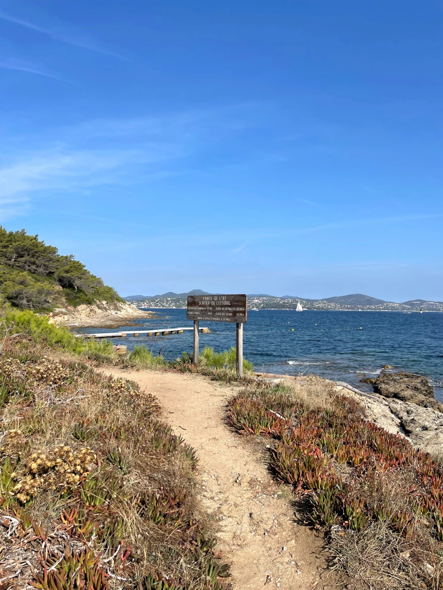 Sentier du littoral par Saint-Tropez
