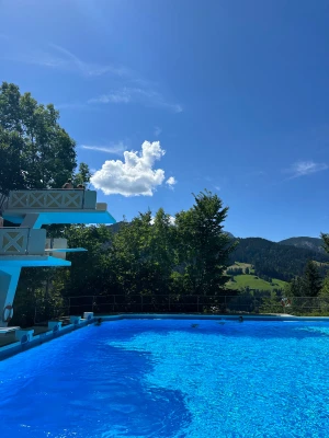 Gstaad Palace Outdoor Pool