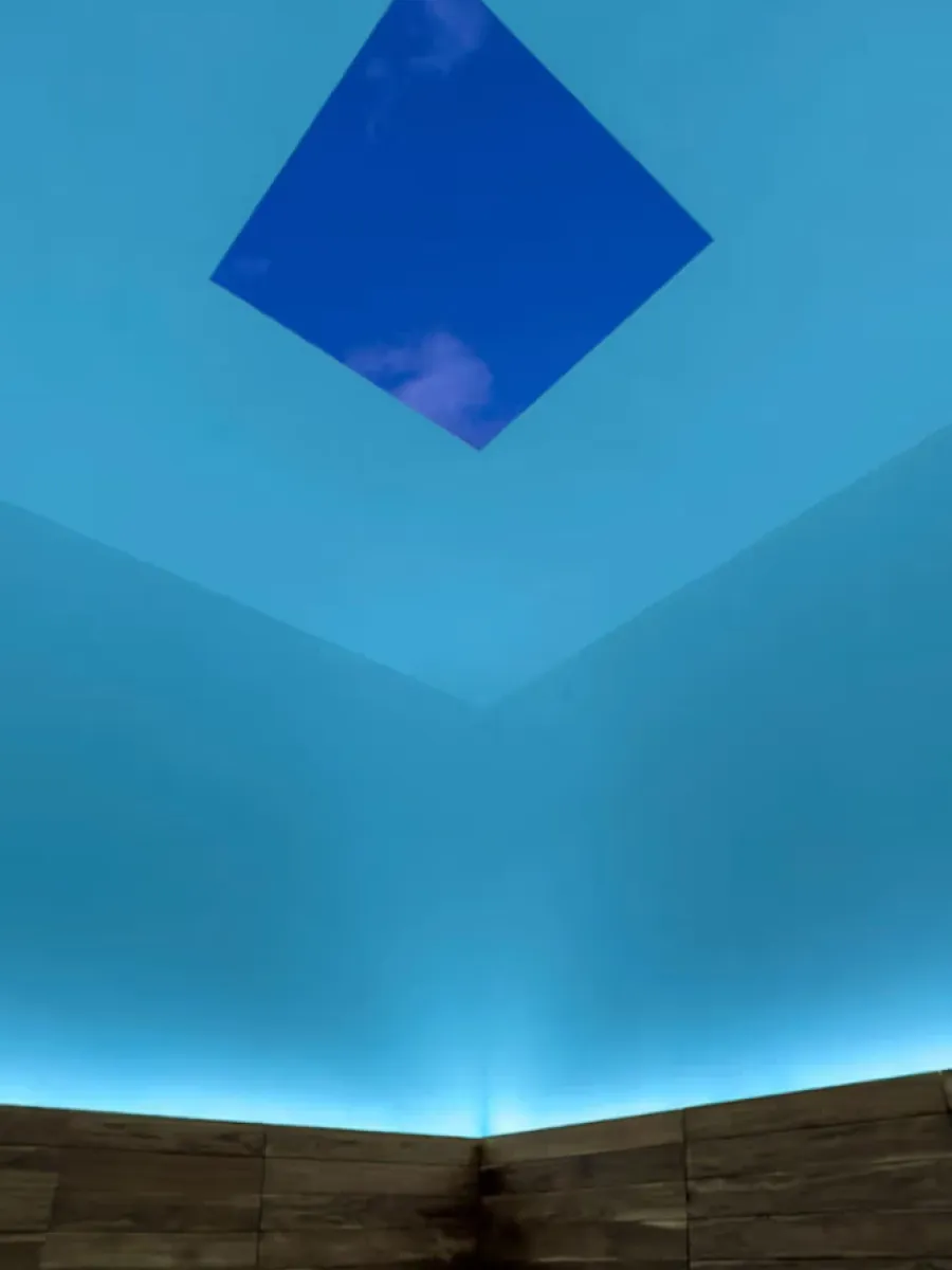 James Turrell Skyspace: Leading