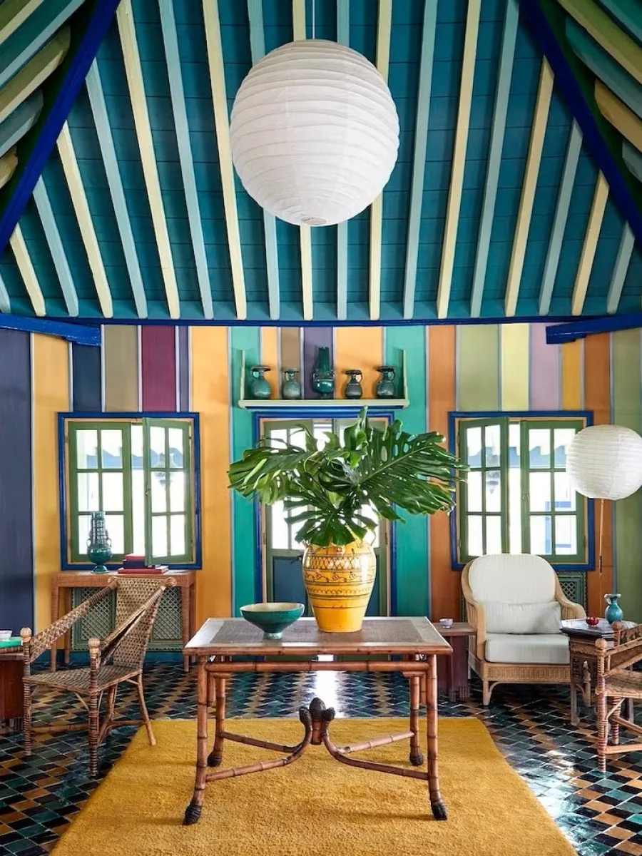 Villa Oasis - Private residence of Yves Saint Laurent & Pierre Berge