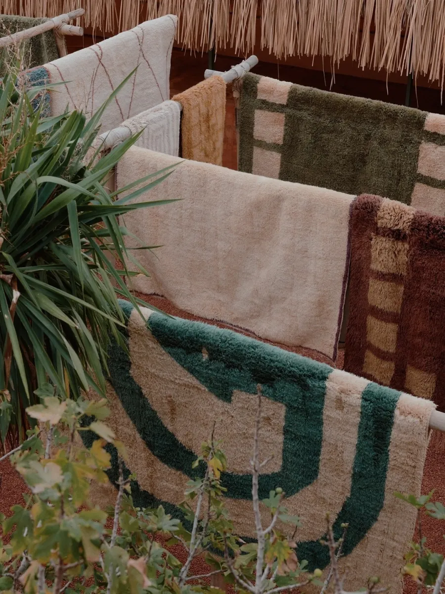 Boucherouite rug