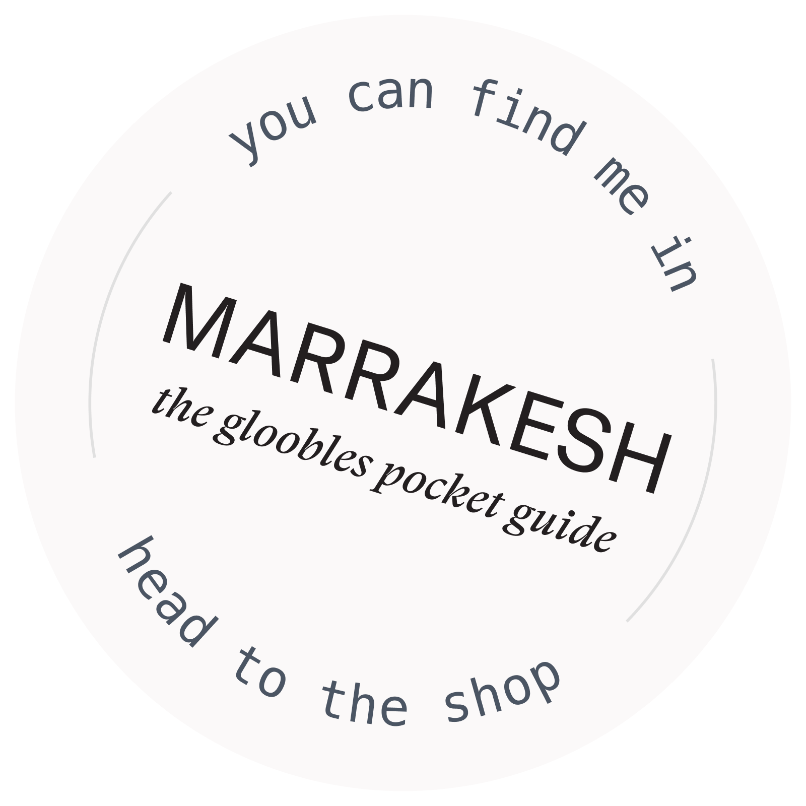 MARRAKESH the gloobles pocket guide