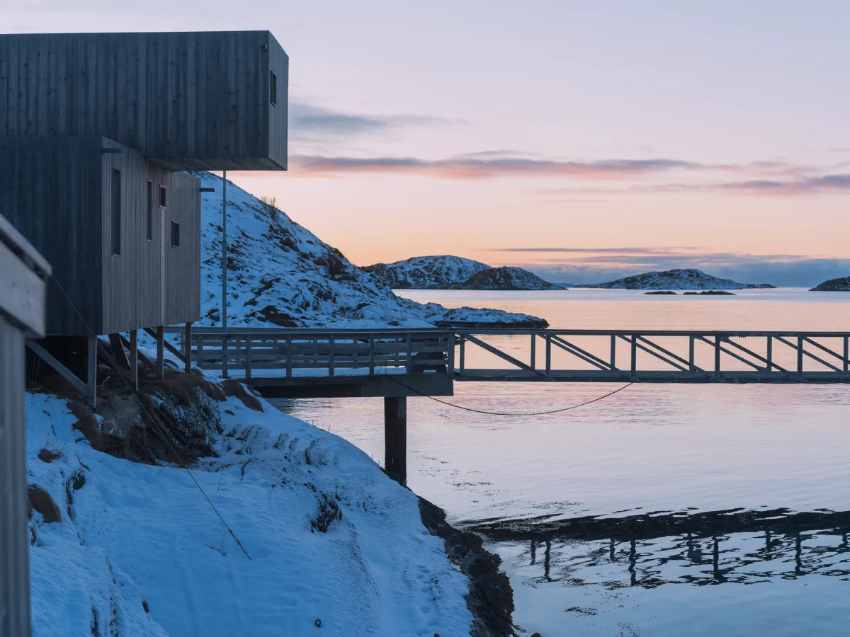 the Arctic hideaway  