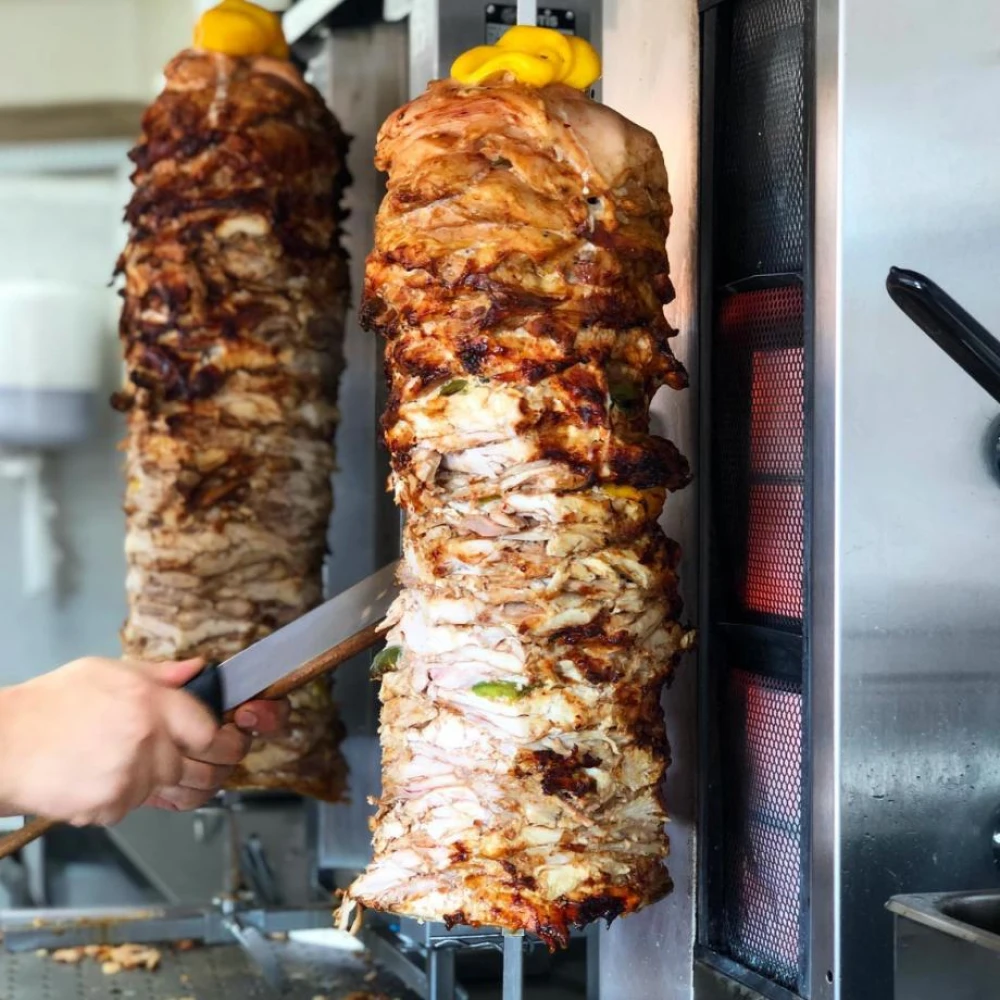 Gemüse Corner Kebab