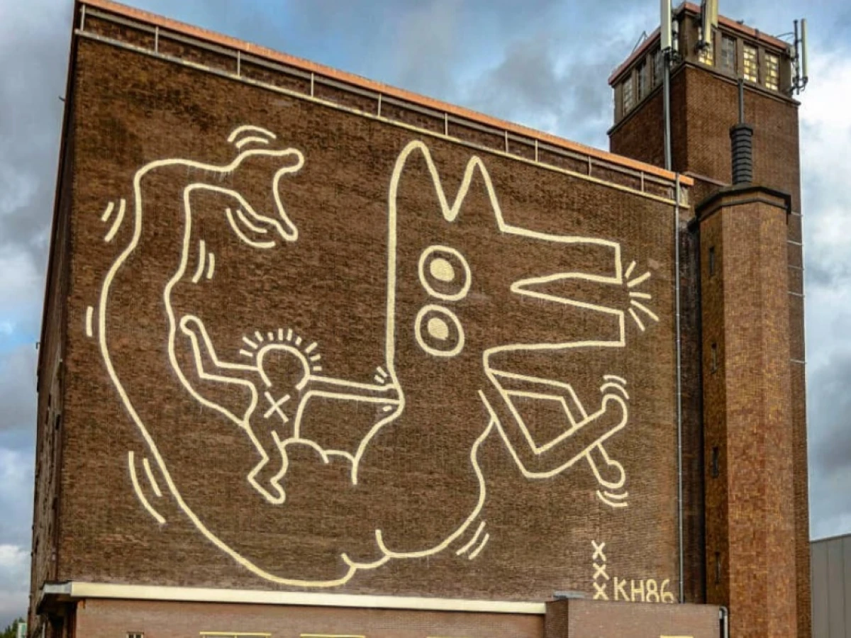 Keith Haring Mural